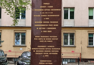 Pomnik Ofiar Zbrodni Katyńskiej w Łodzi