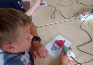 Warsztaty z długopisami 3D.