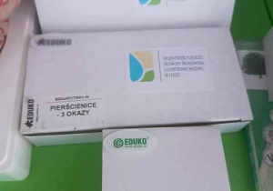 Okazy przyrodnicze zakupione w ramach projektu.
