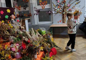 Aukcja jesiennych bukietów