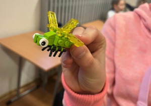 Układanka z klocków Lego.