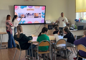 Dzień języka hiszpańskiego w klasie 5a.