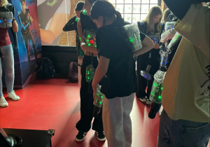 Przygotowanie uczniów do zabawy w Laser Games